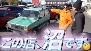 【クルマオジさん大昇天】100万以下の外車がギッチギチ中古車の天国を横浜で見つけた　中年と中古車　フィアット