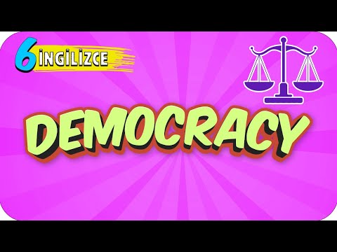 6. Sınıf İngilizce: Democracy #2022