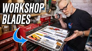 Adam Savage Sorts His Workshop Blades!