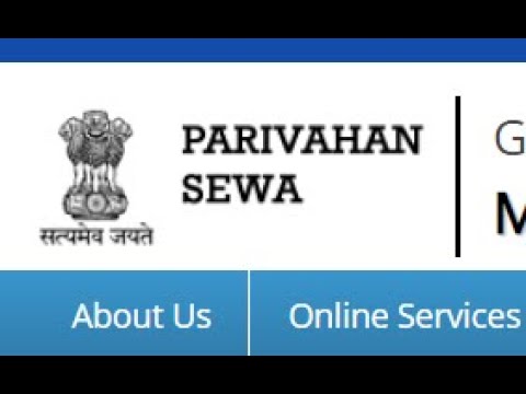 PARIVAHAN SEWA License and Vehicle Services