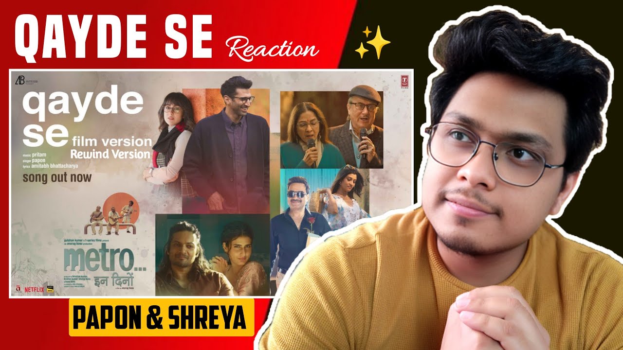 Metro....In Dino Qayde Se Flim Version & Rewind Version Reaction! 🔥😍