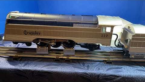 Testing  Mth 30-1152-1 4-6-2 Crusader Steam Engine w/ Protosound 1 Cab #117