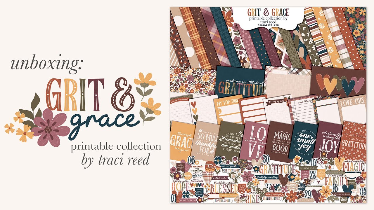 Распаковываем цифровую версию книги Grit & Grace: печатная коллекция «Благодарность сквозь трудны...