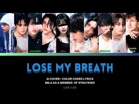 You As A Member Stray Kids Lose My Breath Ai Cover Color Coded Lyrics