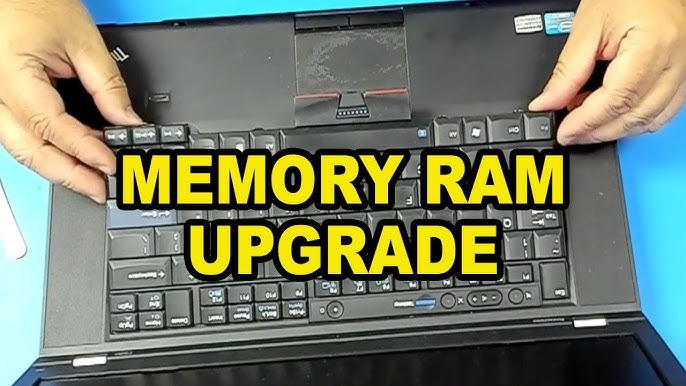 IBM Lenovo T500 RAM Memory Installation ThinkPad - YouTube