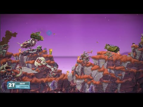 Vidéo: Worms WMD Se Tortille Sur Switch Fin Novembre