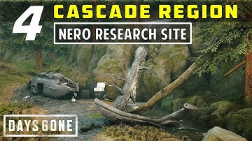 Location of 4 NERO Research Sites in Cascade Region | Days Gone