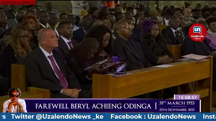 Winnie Odinga’s emotional tribute to the late Beryl Odinga, sister to the late Raila Odinga