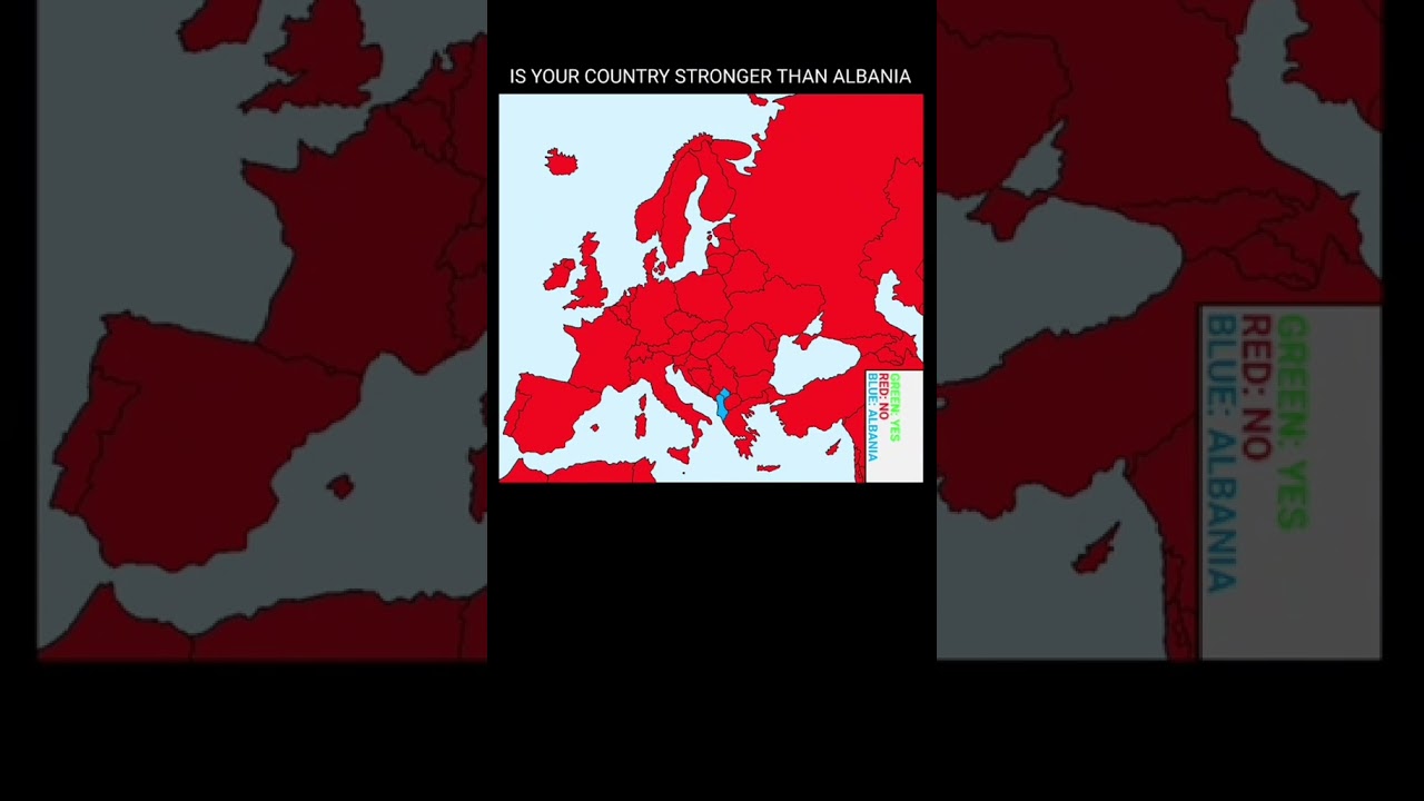 is your country stronger than albainia