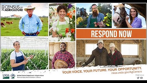 Respond Now to the 2022 Census of Agriculture