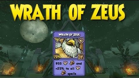 Wizard101: New Spell: Wrath of Zeus
