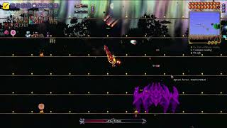 Terraria Expert Mode: Calamity Wrath of the Gods - Revengeance Astrum Aureus Full Bossfight