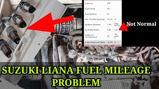 Suzuki Liana Fuel Mileage Problem  How To Check Faulty Sensor With Sensor Readings  Map Sensor
