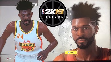 NBA2K19 Prelude Ep 1 THE CREATION!