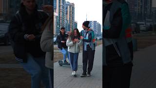 Advanced Way to Pick Up a Woman Like a Boss😂🫣 #kiryakolesnikov #prank #funny #comedy #stunt