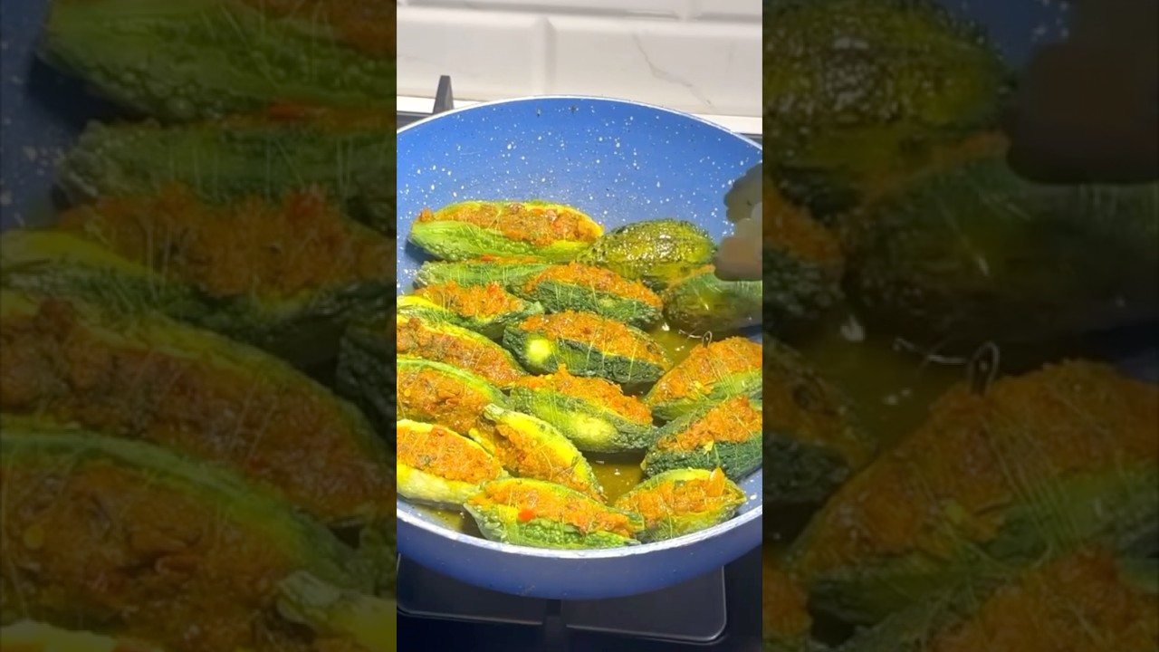 Karela kabhi bhi kadwa nahi banega is tareeke se bnae #tasty #shorts #viral