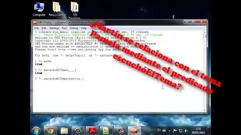 SWI-Prolog (instalación y primeros pasos)
