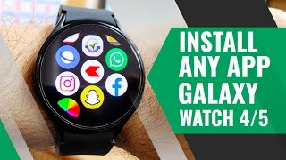 Install Any App in Samsung Galaxy Watch 4/5 screenshot 4