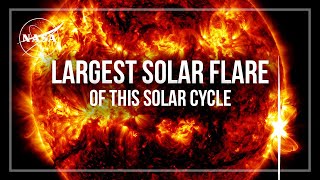 Sun Releases Largest Flare of this Solar Cycle