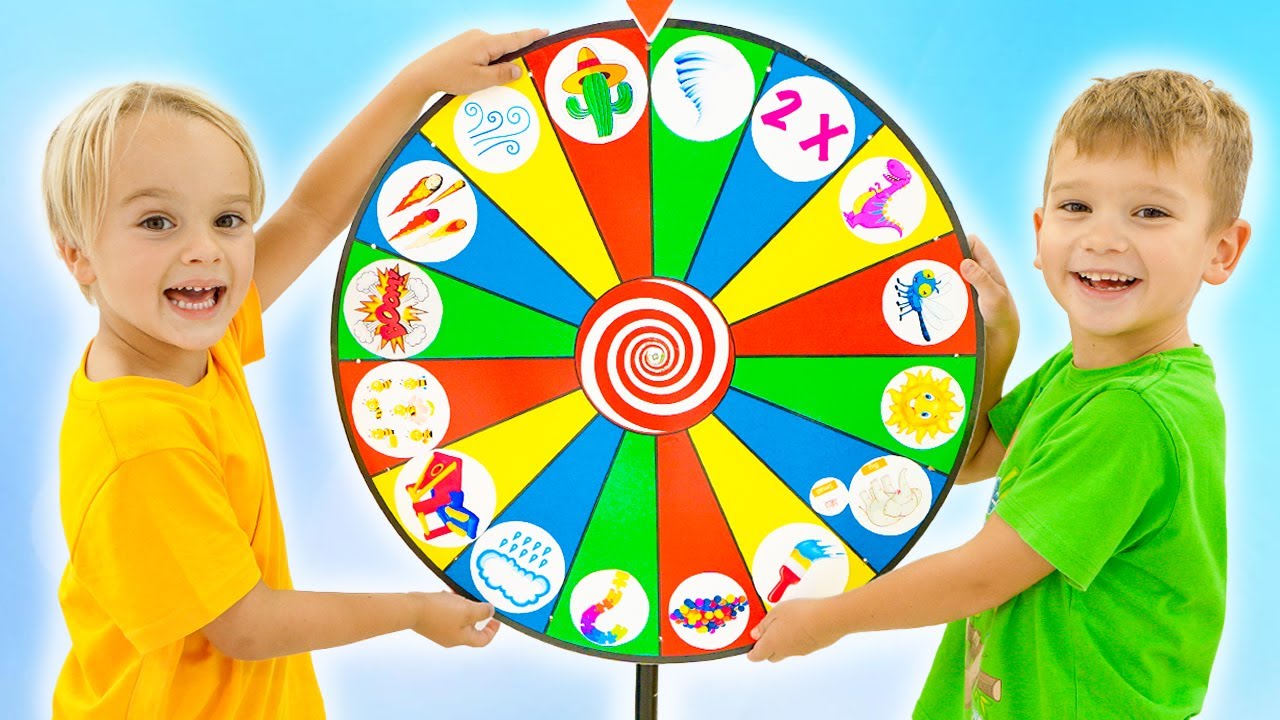 크리스가 매직 휠로 놀아요 - 친구들과 함께하는 재미있는 이야기