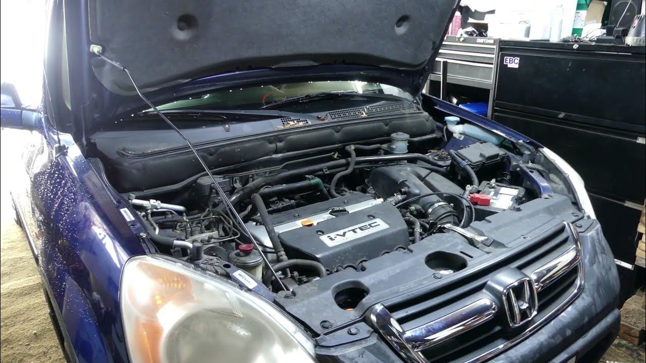 2003 Honda Crv Valve Cover Gasket Replacement Pt 02 - YouTube