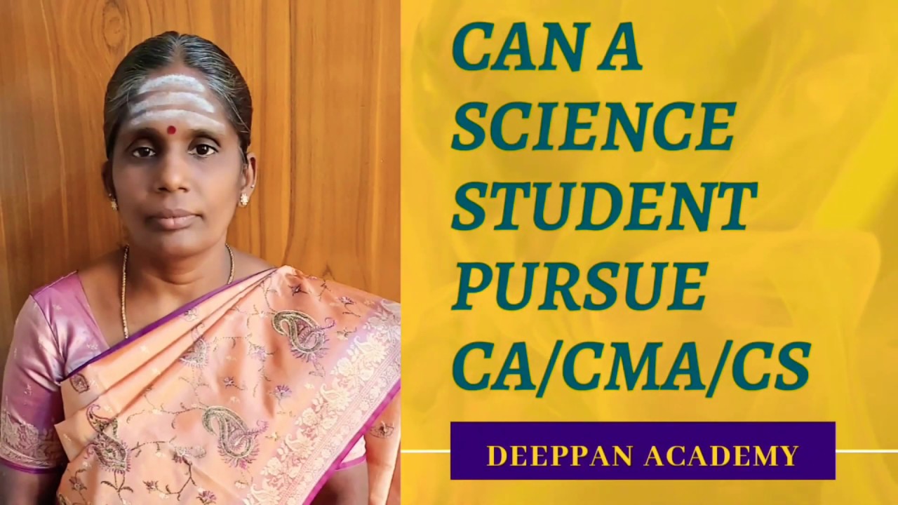 Can A Science Student Pursue CA CMA CS YouTube