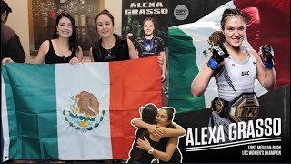 1ra MEXICANA CAMPEONA MUNDIAL DEL UFC - CONOCI A ALEXA GRASSO Y ME DIO SU AUTOGRAFO!