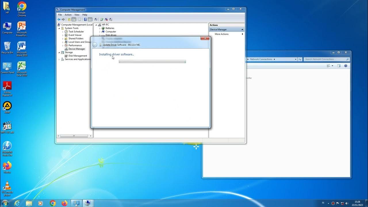 Cara pasang driver tp link 802 11n nic youtube