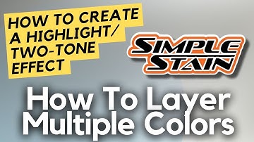How To: Highlight & Layer Multiple Colors | Staining Concrete
