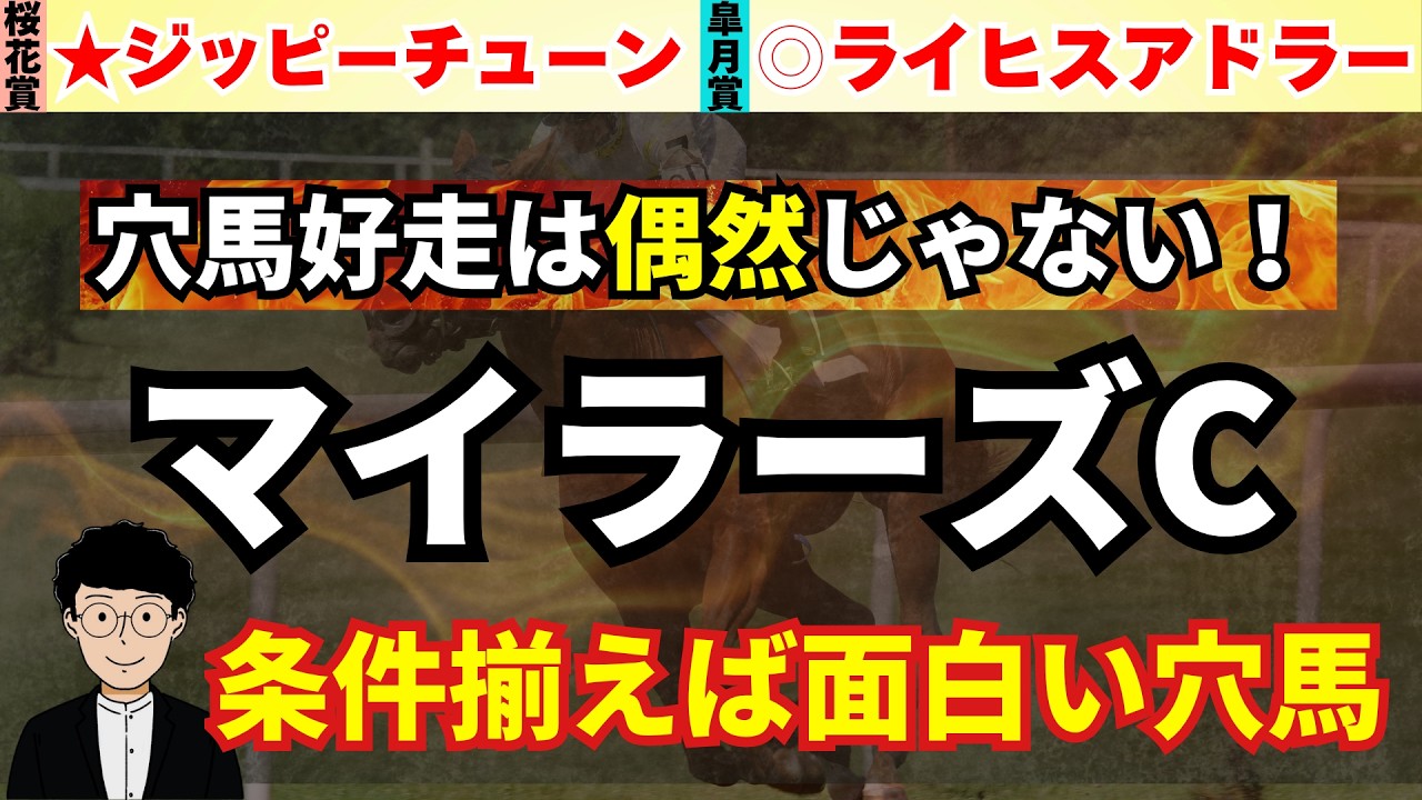 【マイラーズC2026】先週動画推奨馬◎ライヒスアドラー激走！マイラーズカップで条件次第で一発期待の穴馬紹介！