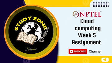 cloud computing week 5 assignment NPTEL #trending #youtube