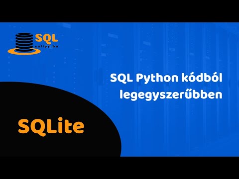Videó: Hogyan hozhatok létre SQLite adatbázist Pythonban?
