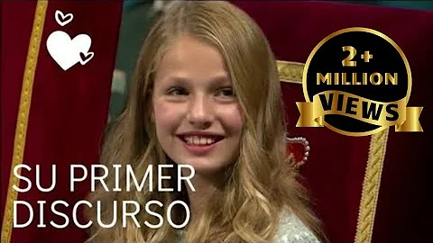 Princess Leonor, Spain's future queen, delivers he...