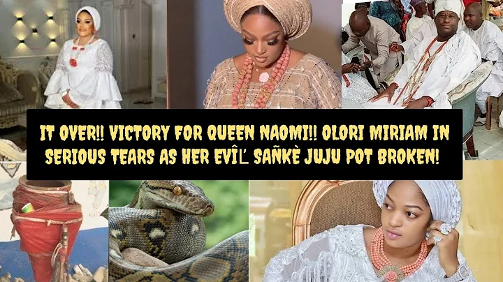 IT OVER!! VICTORY FOR QUEEN NAOMI! OLORI MIRIAM BREAK DOWN IN TEARS AS HER JUJU POT BROKEN OONI REAC