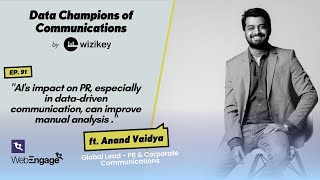 "AI's impact on PR,especially in data-driven communication,can improve manual analysis"-Anand Vaidya Net Worth