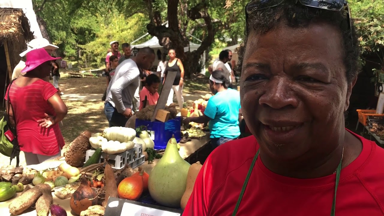 FLOR A LI 2018 à Saint-Paul : Les  Fruits et légumes Lontan de Jean-Paul Bavol dit 