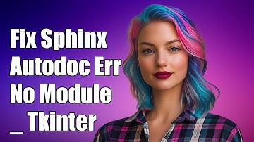 Fixing Sphinx Autodoc ImportError: No Module Named _tkinter on Read the Docs