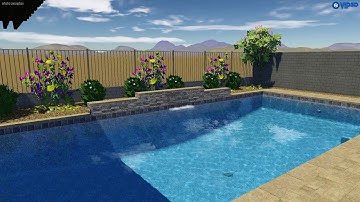 Brouelette Backyard Project- Thunderbird Pools and Spas- ThunderScapes