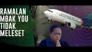 Ramalan Mbak You Tentang Jatuhnya Pesawat Di Tahun 2021