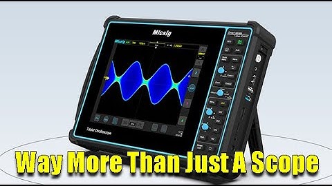 First Look: MICSIG STO1004 4 Channel 100Mhz Oscilloscope