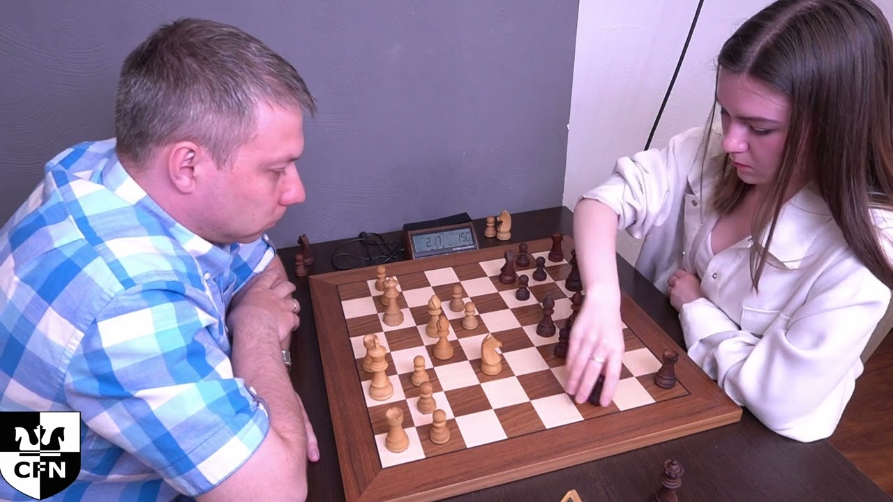 WFM Kitana (1833) vs E. Dvigun (1968). Chess Fight Night. CFN