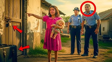 "Mijn papa is hier!" riep het ARME MEISJE naar de agenten, maar degene die vastzat was een ONVRUCHTB