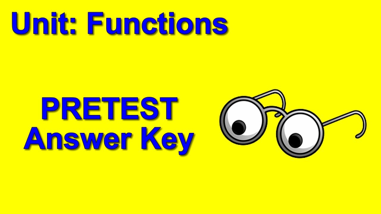 PRETEST functions (v20.1a) 