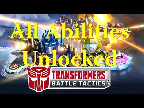Transformers Battle Tactics - All Abilities Unlocked Advanced Gameplay
