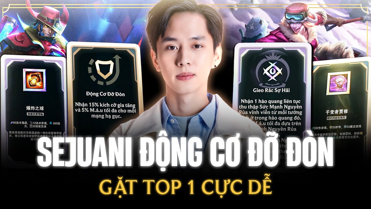 Lang Vương Và Con Sejuani Hơn 20k HP 1k6 Giáp Siêu Trâu Bò Cùng Cường Giả Twisted Fate Gặt Top 1