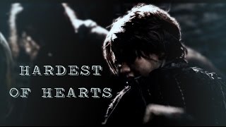 arya stark | hardest of hearts