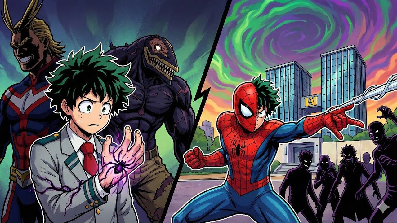 What if Deku Was Bitten by the Nomu Spider?