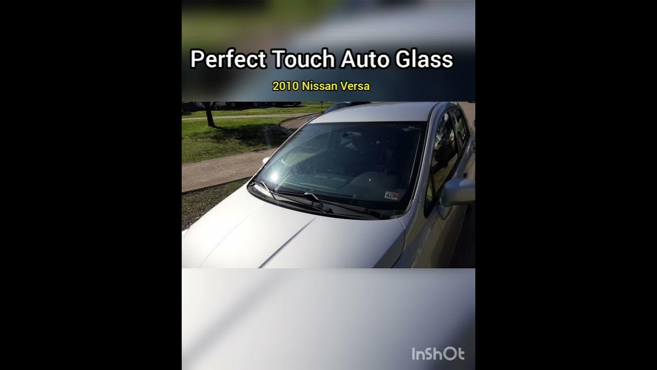 2010 Nissan Versa Windshield Replacement - YouTube