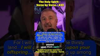 "Pouring Out the Holy Spirit - Isaiah 44:2-5" - The Holy Spirit- VbV #43 #shorts #holyspirit #isaiah