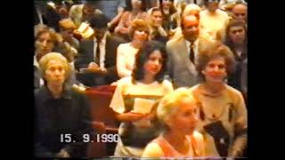 Sept 1990 Sfarsitul Veacului Traim Cu Brad Torp La Sala Palatului